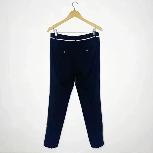 Vince Wool Pin Stripe Ankle Trousers Size 6 - Picture 6 of 6